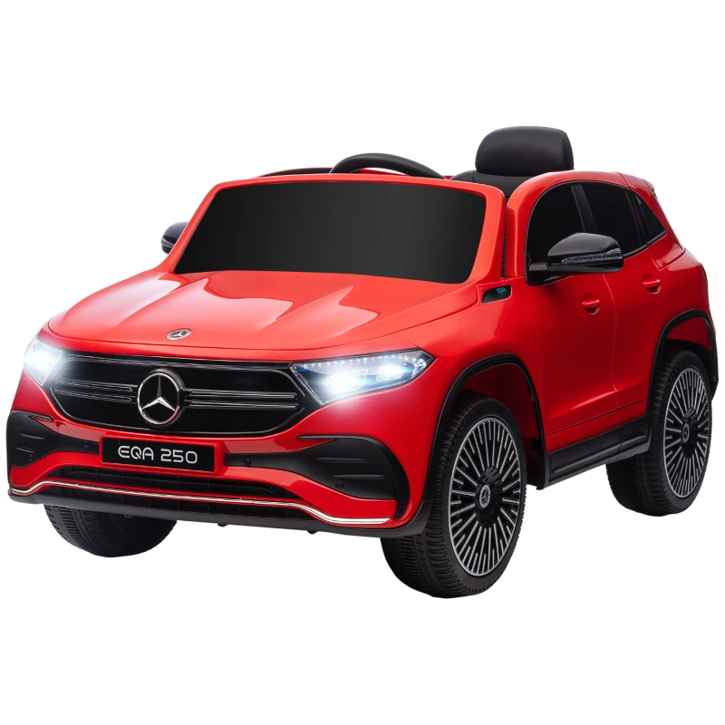 Coche Eléctrico para Niños Mercedes-Benz EQA Rojo
