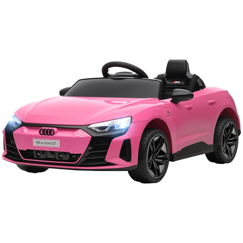 Coche Eléctrico AUDI RS e-tron GT Rosa para Niños de +3 Años
