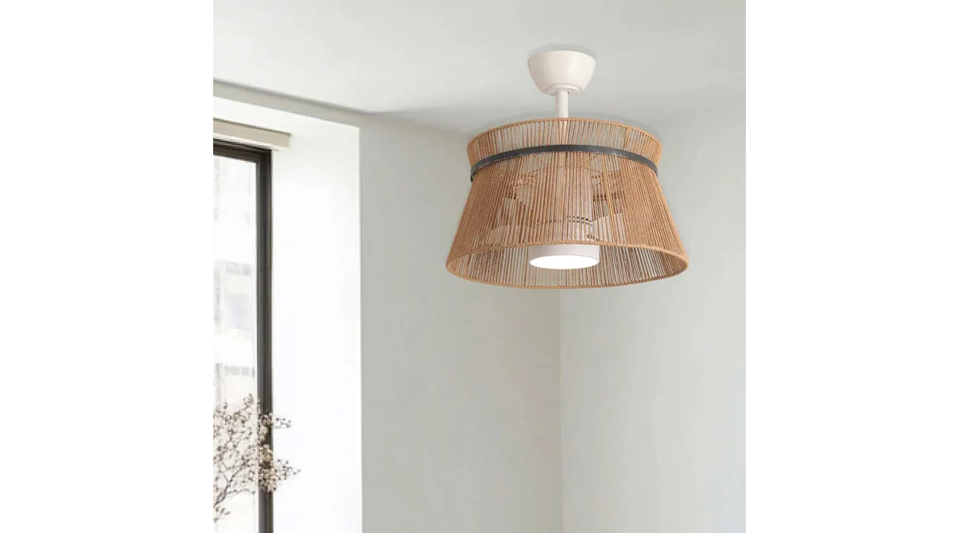VENTILADOR CUERDA NATURAL 7021