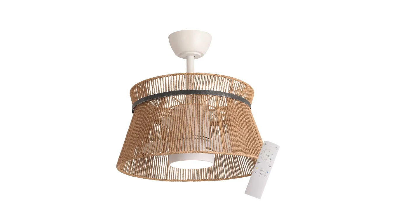 VENTILADOR CUERDA NATURAL 7021 - Imagen 4
