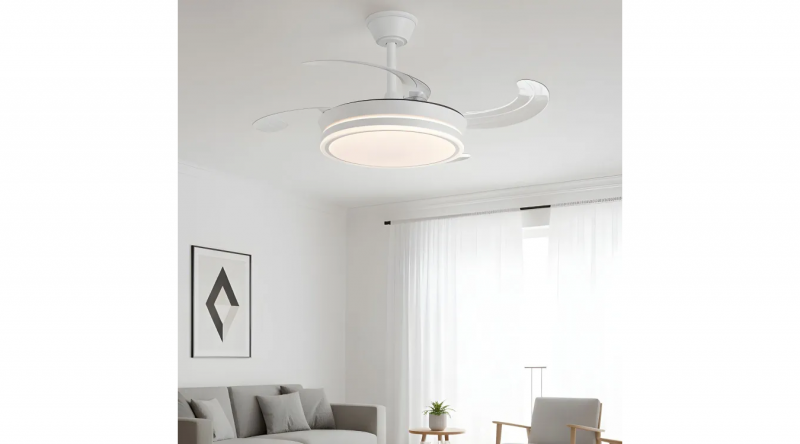 VENTILADOR DE TECHO LED DC BLANCO 7070