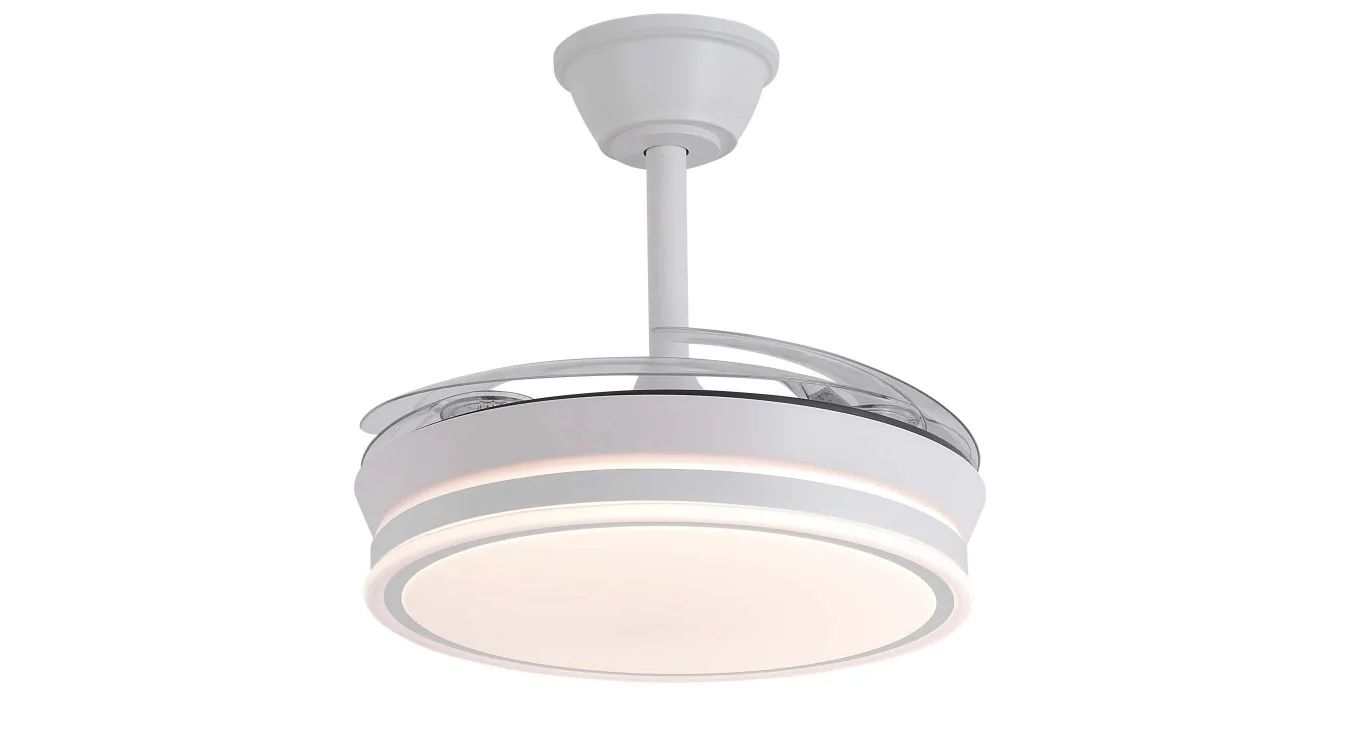 VENTILADOR DE TECHO LED DC BLANCO 7070 - Imagen 3